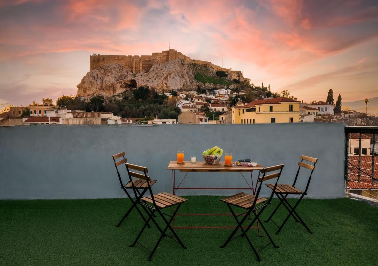 Plaka Apartment With Terrace View Athen Eksteriør billede
